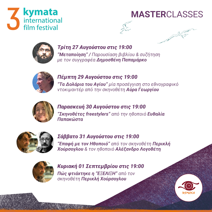 MASTERCLASSES & ΒΙΒΛΙΟΠΑΡΟΥΣΙΑΣΗ