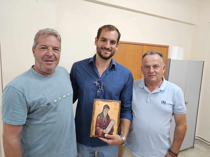Ο Δήμος Σάμης τίμησε τον Ολυμπιονίκη Παναγιώτη Τζωρτζάτο [εικόνες]