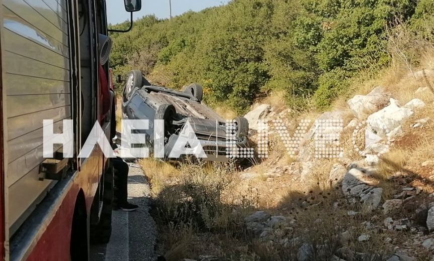 Οικογενειακή τραγωδία στην Ηλεία – Νεκρά δυο αδέρφια σε τροχαίο
