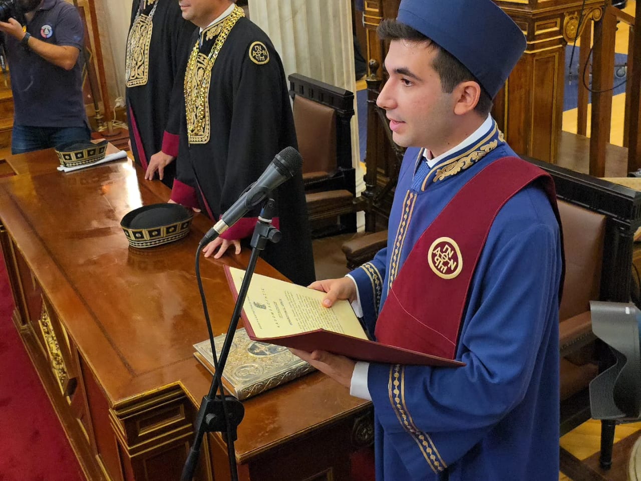 Συγχαρητήριο μήνυμα του Κέντρου Κοινότητας Σάμης προς τον αριστούχο απόφοιτο Ιατρικής Σχολής Αθηνών Μιχελή Ευαγγελινό