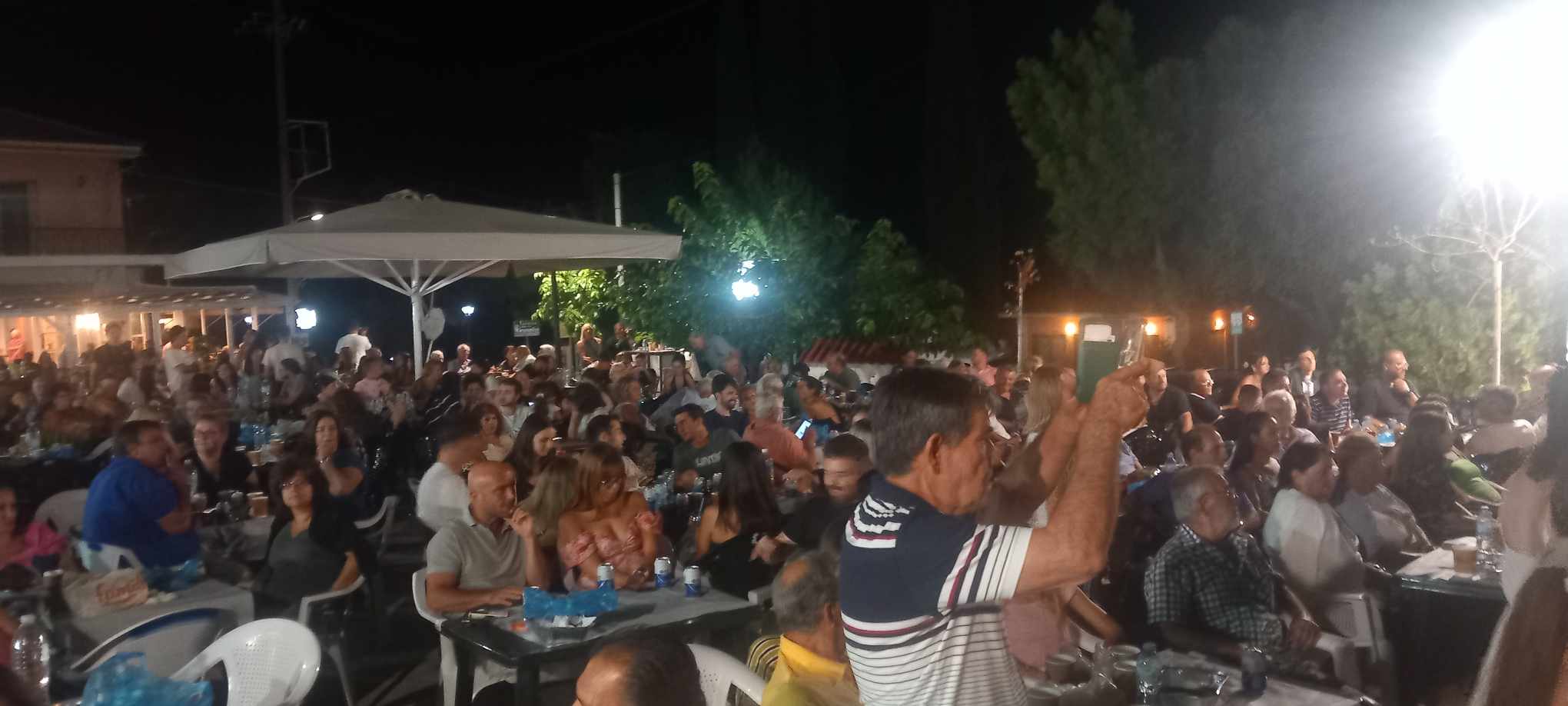 Το αδιαχώρητο επικράτησε στο πανηγύρι που διοργάνωσε ο ΑΟ Σάμης στον Καραβόμυλο