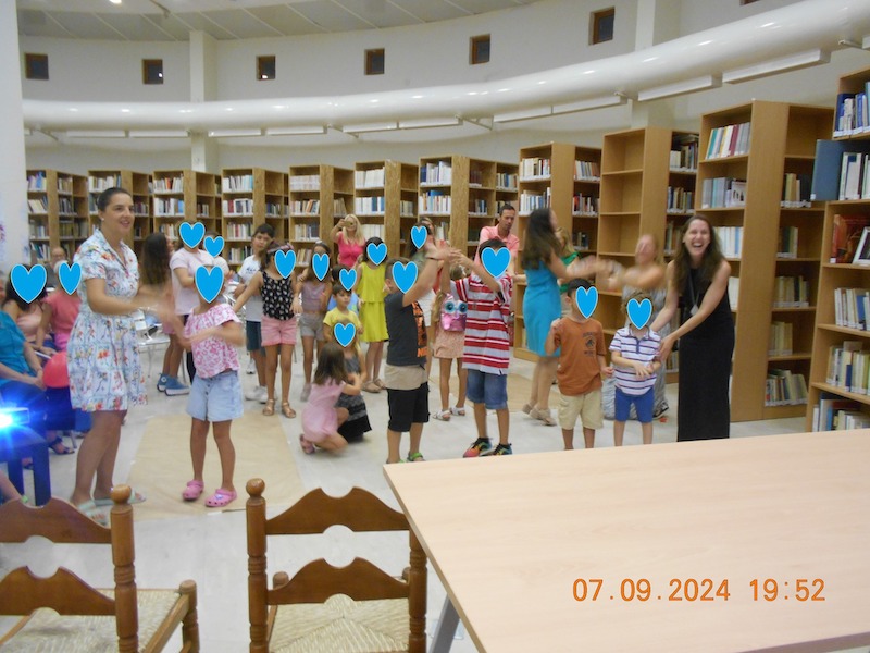 Ιακωβάτειος βιβλιοθήκη: Με κέφι η γιορτή λήξης της καλοκαιρινής εκστρατείας [εικόνες]