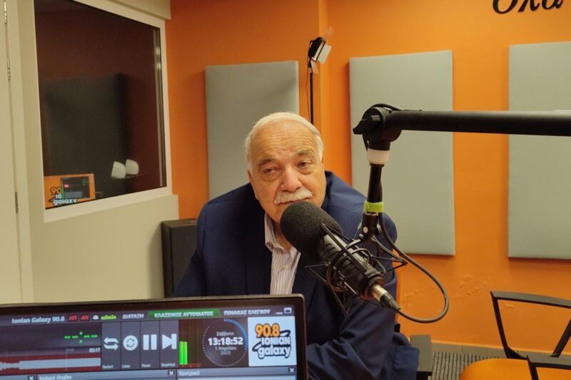 Ο Σπύρος Γαλιατσάτος για το μέλλον του τουρισμού στα νησιά μας [ηχητικό]