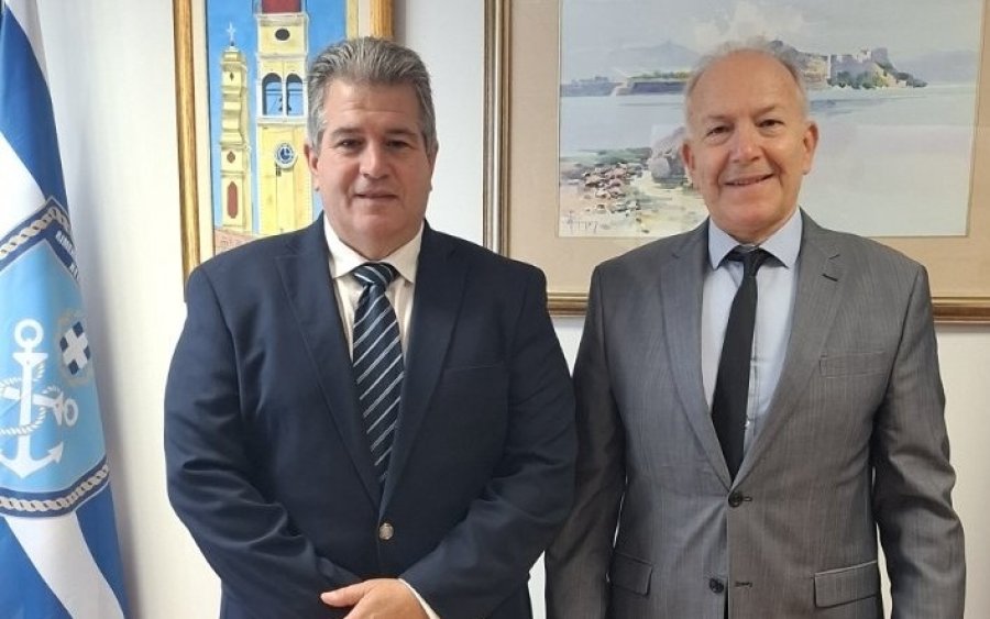 Οι ακτοπλοϊκές συνδέσεις των Ιονίων στην ατζέντα της συνάντησης Περιφέρειας – Υπουργείου Ναυτιλίας