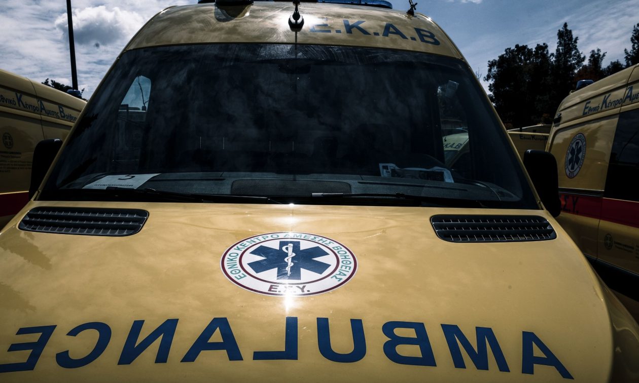 Τροχαίο δυστύχημα πριν από λίγο στο δρόμο Χαλιωτάτων  Σάμης