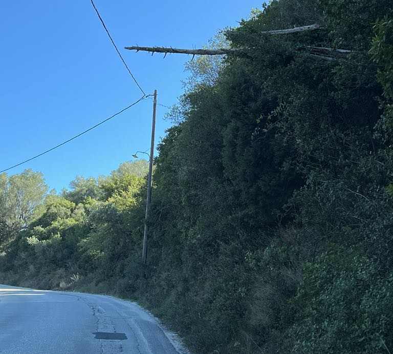 Επικυνδυνότητα στο επαρχιακό οδικό δίκτυο, στα Δεξά της Ιθάκης