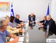 Επίσκεψη Υφ. Κλιματικής Κρίσης & Πολιτικής Προστασίας Χρ