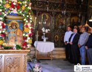 Ο Δήμος Αργοστολίου στην λαμπρή επιστροφή της Παναγίας Δραπανιώτισσας στη βάση της