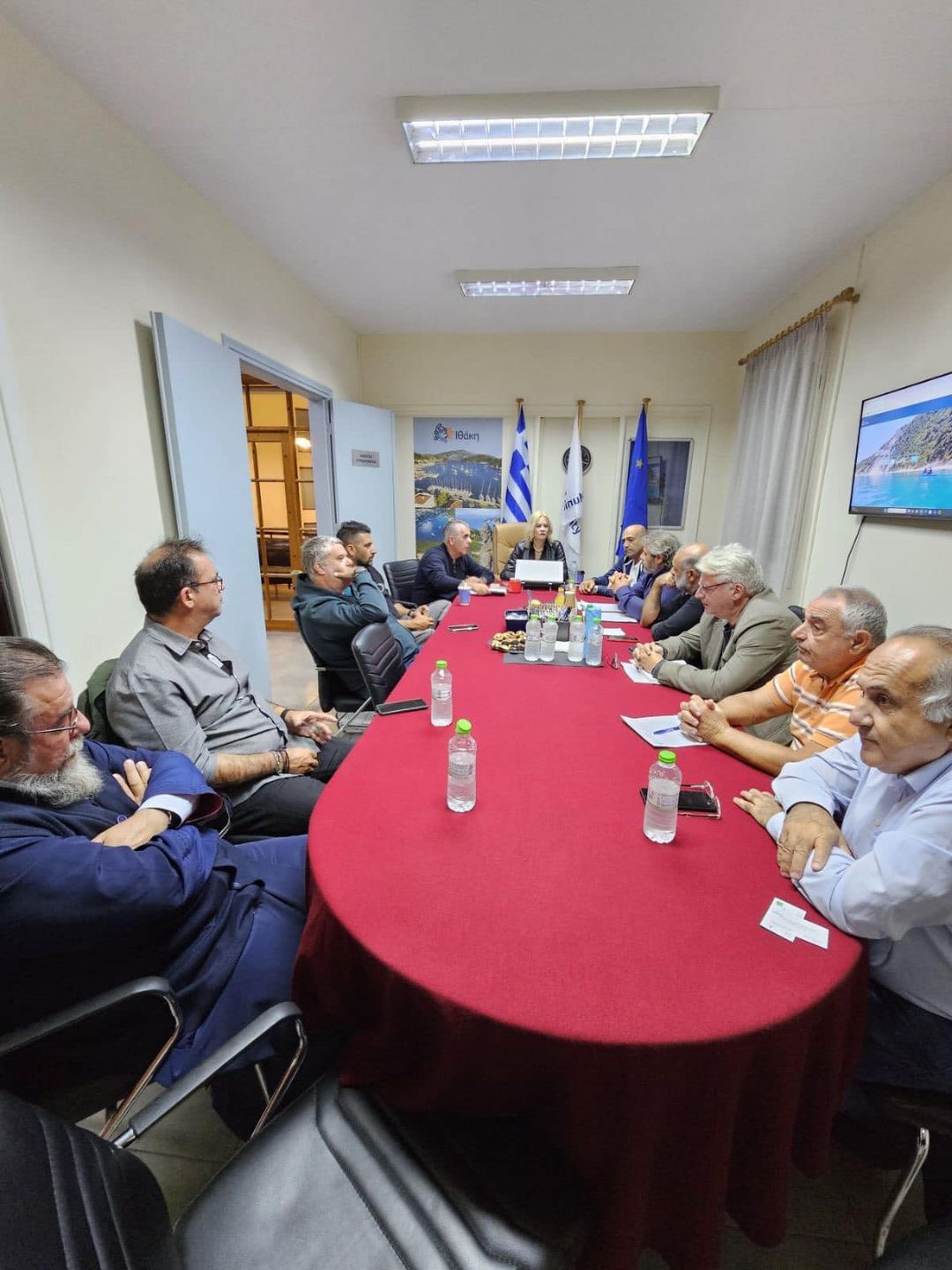 Σημαντική σύσκεψη στο Δημαρχείο Ιθάκης με την γ.γ