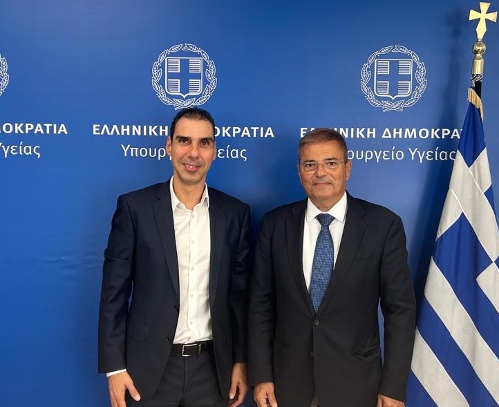 Συνάντηση Καππάτου -Θεμιστοκλέους: Νέα προγράμματα και βελτιώσεις για τα νοσοκομεία του νησιού μας