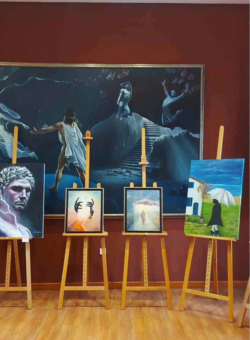 Διεθνής διάκριση για την Ευαγγελία Παπαναστασάτου: Συμμετοχή σε έκθεση της Gallerie.art στη Νέα Υόρκη [εικόνες]
