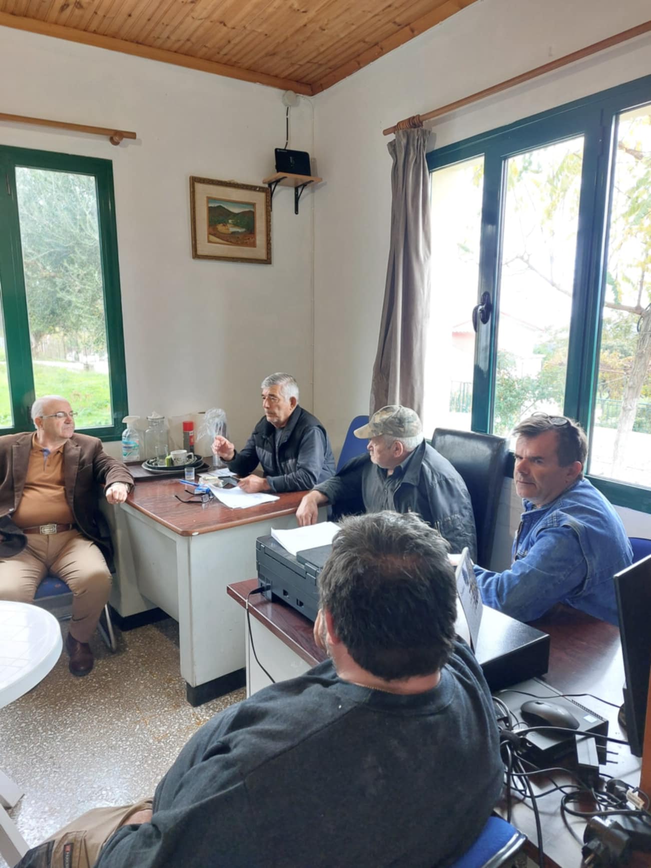 Ο Αντιπεριφερειάρχης Σωτήρης Κουρής στα Πουλάτα. Τι ειδήσεις έβγαλε η επίσκεψή του [εικόνες]