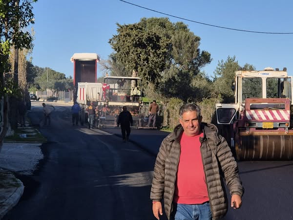Ληξούρι: Παραδόθηκε στην κυκλοφορία η οδός Μπελογιάννη μετά την ολοκλήρωση της ασφαλτόστρωσης [εικόνες]