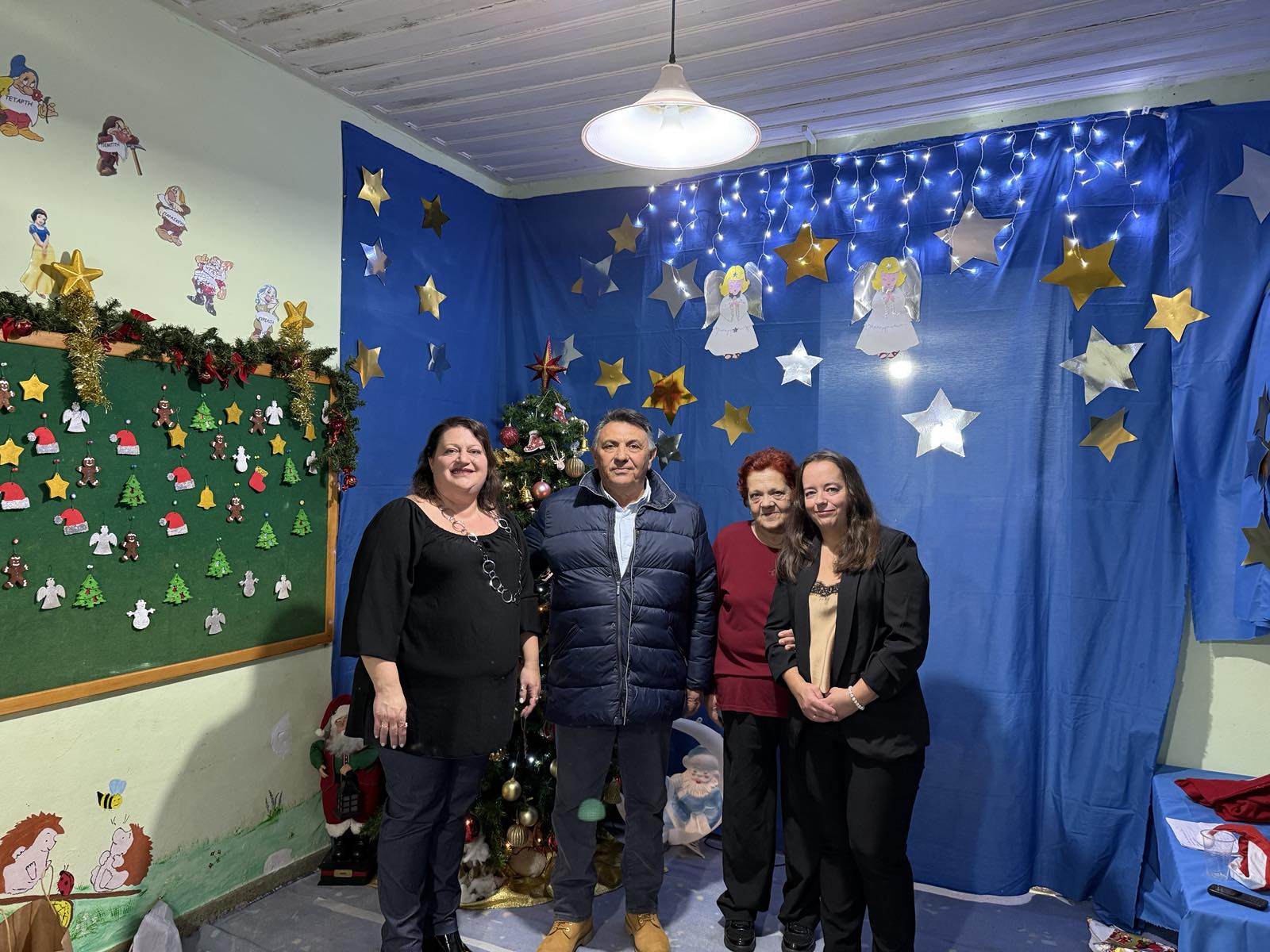 Ο πρόεδρος ΟΚΑΠ Γιώργος Λασκαράτος στις Χριστουγεννιάτικες εκδηλώσεις