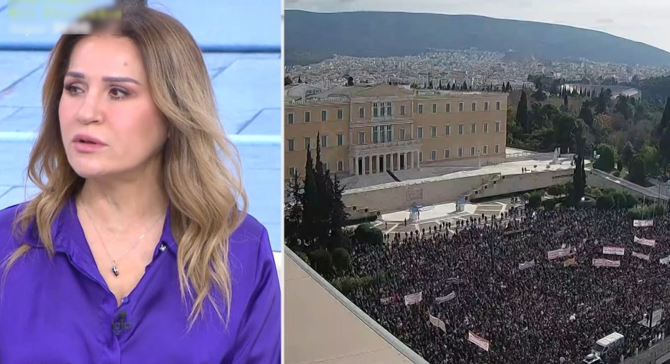 Μπέσσυ Μάλφα: «Ο Γεράσιμος είναι στο συλλαλητήριο για τα Τέμπη, όλοι έπρεπε να είμαστε εκεί»