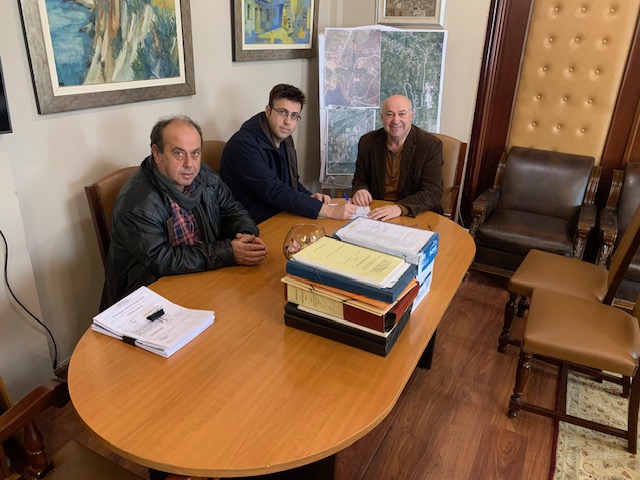 Χωμάτινο φράγμα και αρδευτικό Δίκτυο Κατωγής