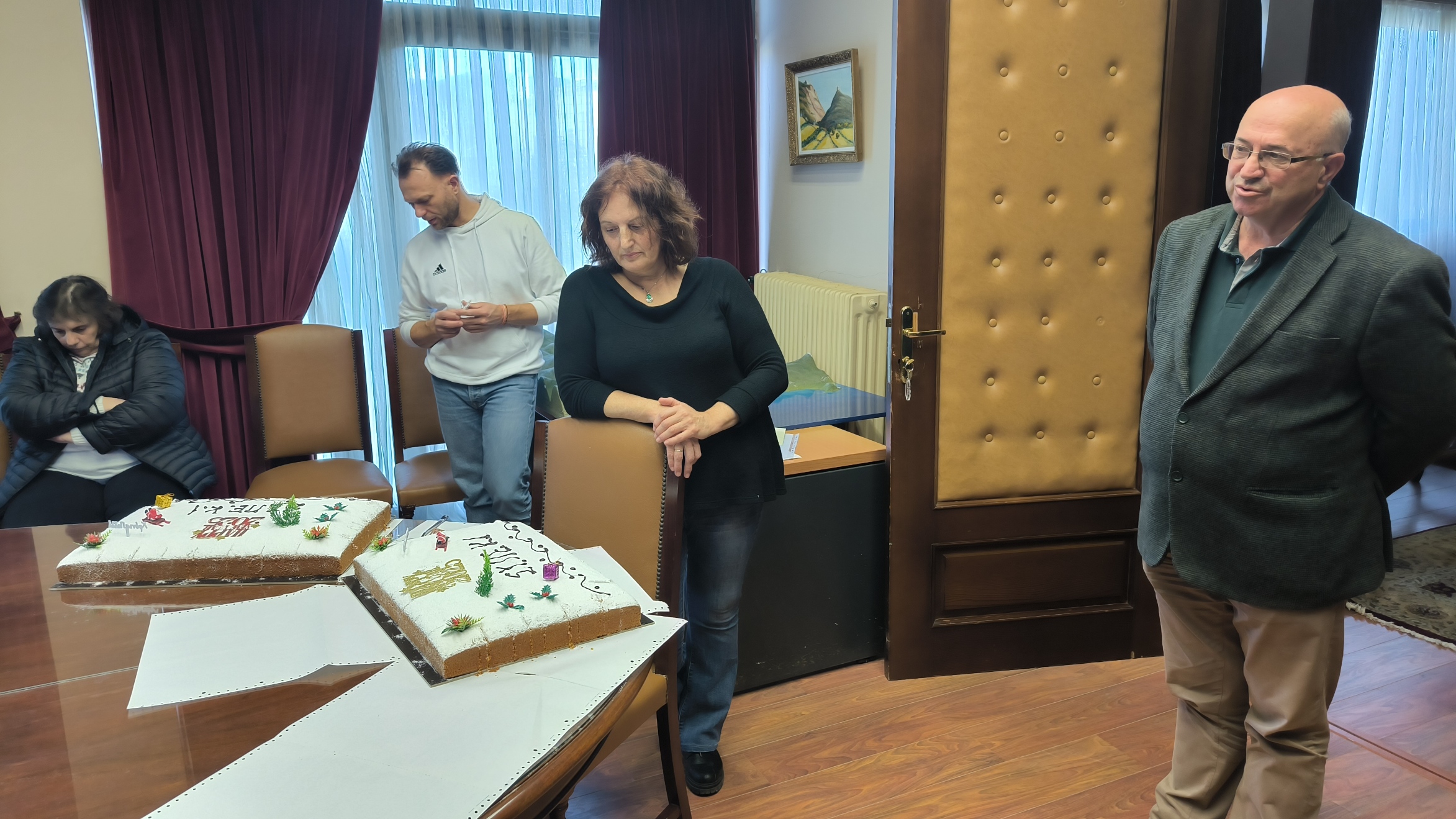 Με ευχές και δεσμεύσεις η κοπή της Βασιλόπιτας των Εργαζομένων της Π.Ε. Κεφαλληνίας & Ιθάκης [εικόνες]