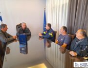 Συνάντηση με τον απερχόμενο Διοικητή Πυροσβεστικών Υπηρεσιών κ