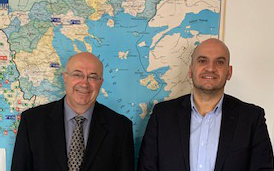 Eπίσκεψη του αντιπεριφερειάρχη Σωτήρη Κουρή στον Διοικητή της ΥΠΕ