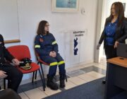 Εθιμοτυπική επίσκεψη του Διοικητή της Πυροσβεστικής Υπηρεσίας Κεφαλλονιάς και Ιθάκης στην Έπαρχο Ιθάκης