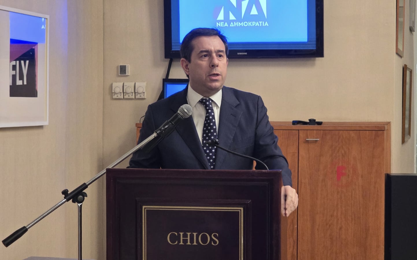 Μηταράκης: Κάποιοι προσπαθούν να εκμεταλλευτούν τους πολίτες της Χίου, έχτισαν πολιτικές καριέρες επενδύοντας στον λαϊκισμό
