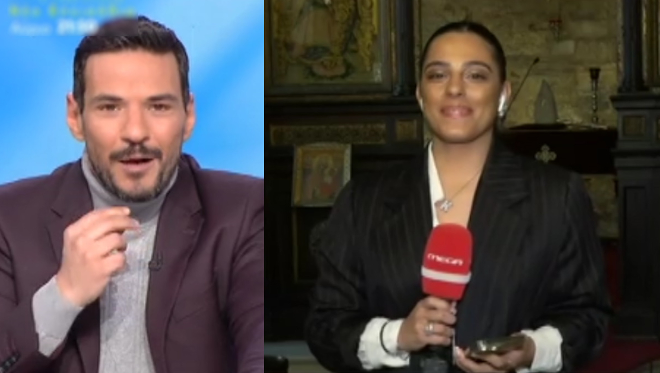 Ο Κώστας Τσουρός σε επικό σαρδάμ με την ρεπόρτερ του «Ακόμα δεν είδες τίποτα» – «Έλα Παναγία μου»