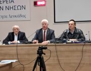 Ο Περιφερειάρχης Ιονίων Νήσων κ. Γιάννης Τρεπεκλής στη συνεδρίαση του Δημοτικού Συμβουλίου Λευκάδας…………….