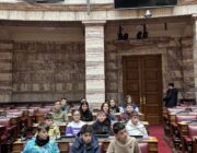 Παναγής Καππάτος: Υποδοχή στη Βουλή των Ελλήνων του Δημοτικού Σχολείου Κεραμειών