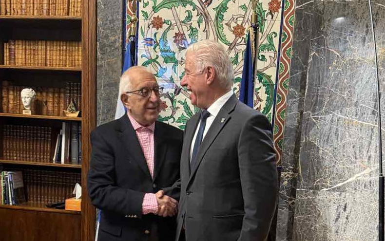 Συνάντηση Γ. Τρεπεκλή με Ν. Κακλαμάνη