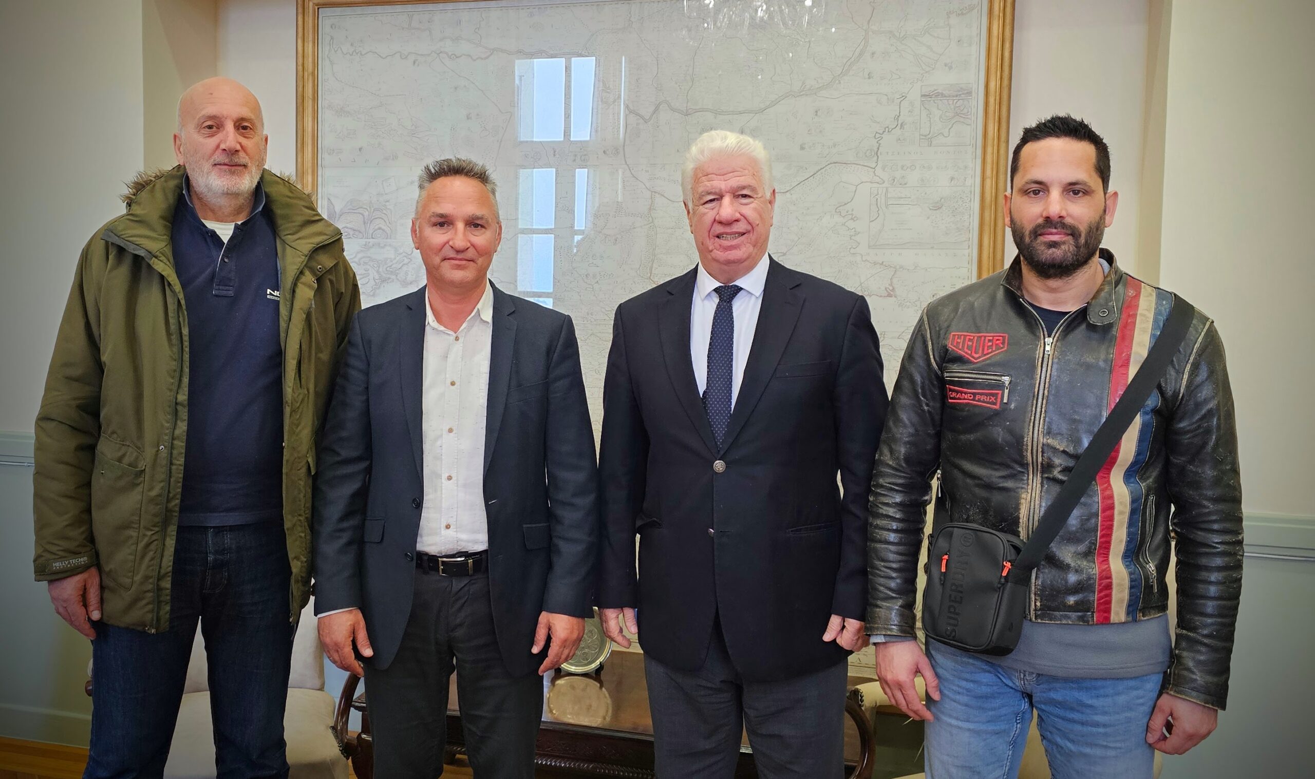 Συνάντηση Περιφερειάρχη με την την Ένωση Αξιωματικών Αστυνομίας Περιφέρειας Ιονίων Νήσων