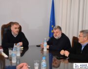 Σύσκεψη με ΓΓ Φυσικών Καταστροφών στο Δημαρχείο Αργοστολίου –