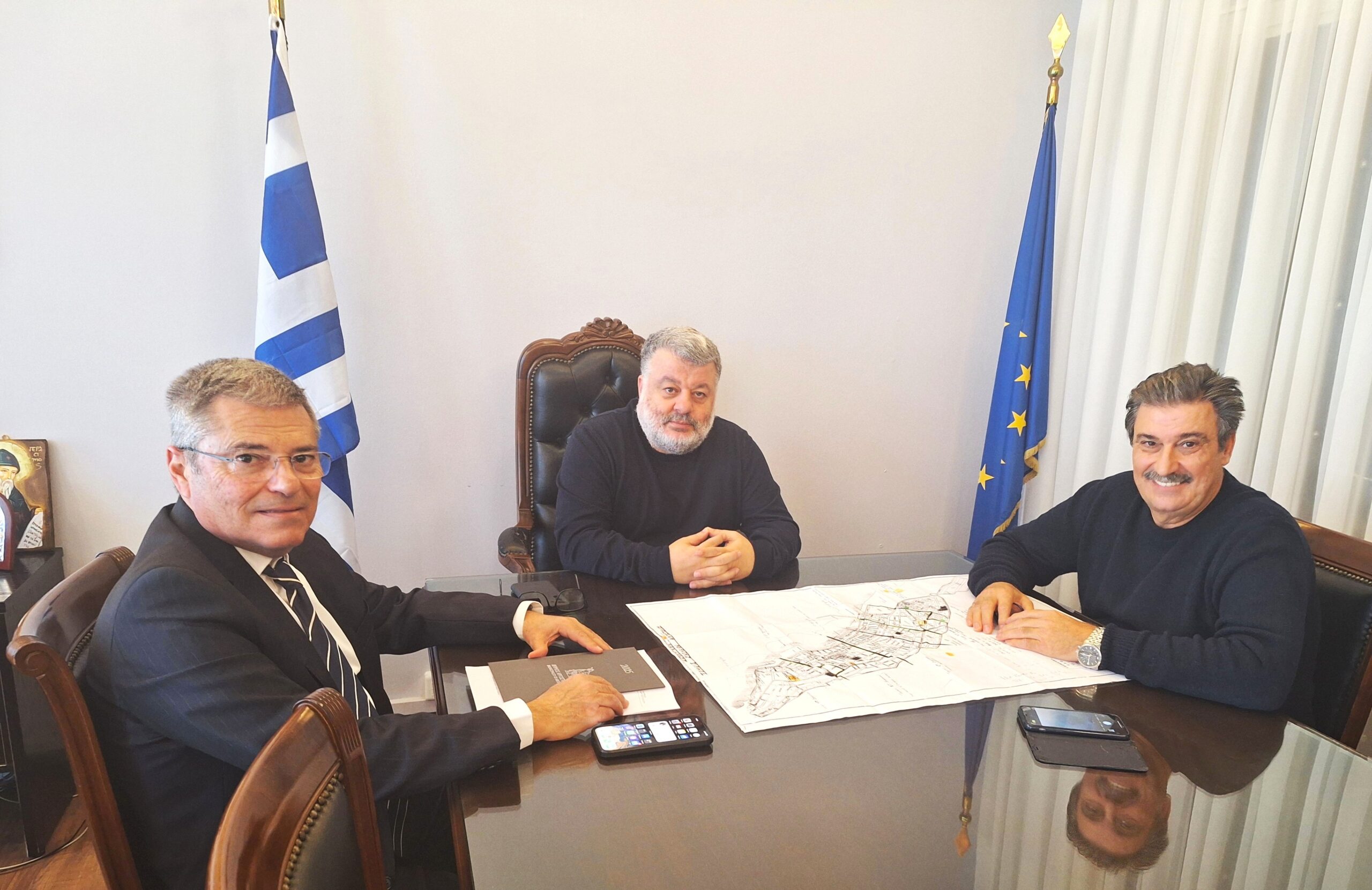 Σύσκεψη στο γραφείο δημάρχου για την Πρωτοβάθμια Εκπαίδευση