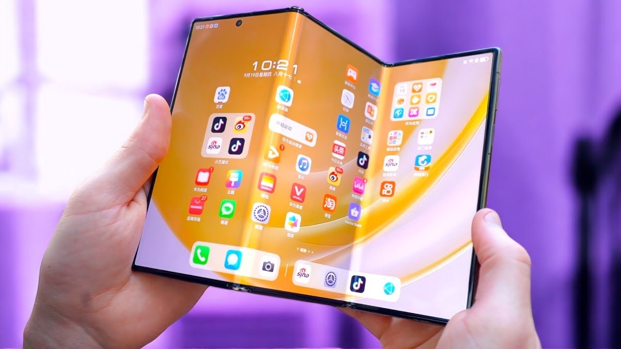 Το πρώτο τριπλά αναδιπλούμενο Smartphone στον κόσμο από τη Huawei