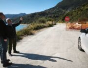 Επί τόπου έλεγχος του Βουλευτή Παναγή Καππάτου στον Σαρακήνικο του Πόρου Κεφαλονιάς!