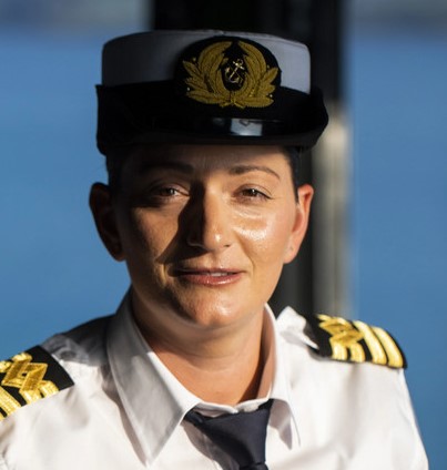 Η πρώτη καπετάνισσα στη γραμμή του Ιονίου