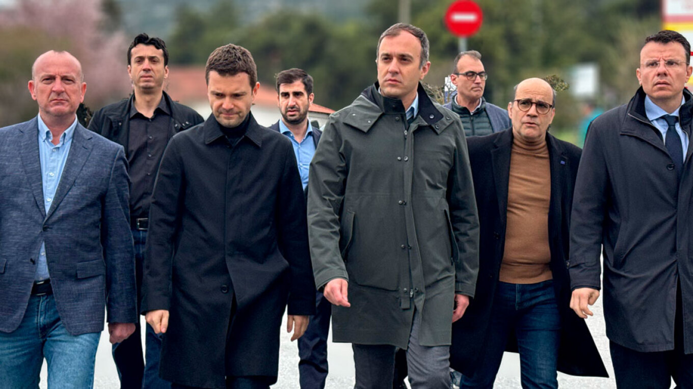 Ο Χατζηβασιλείου στη Θεσσαλονίκη με τους Υπ