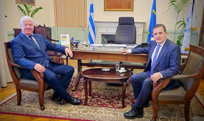 Σημαντική συνάντηση Τρεπεκλή – Αραβώση για την πιστοποίηση του Φο.Δ.Σ.Α.