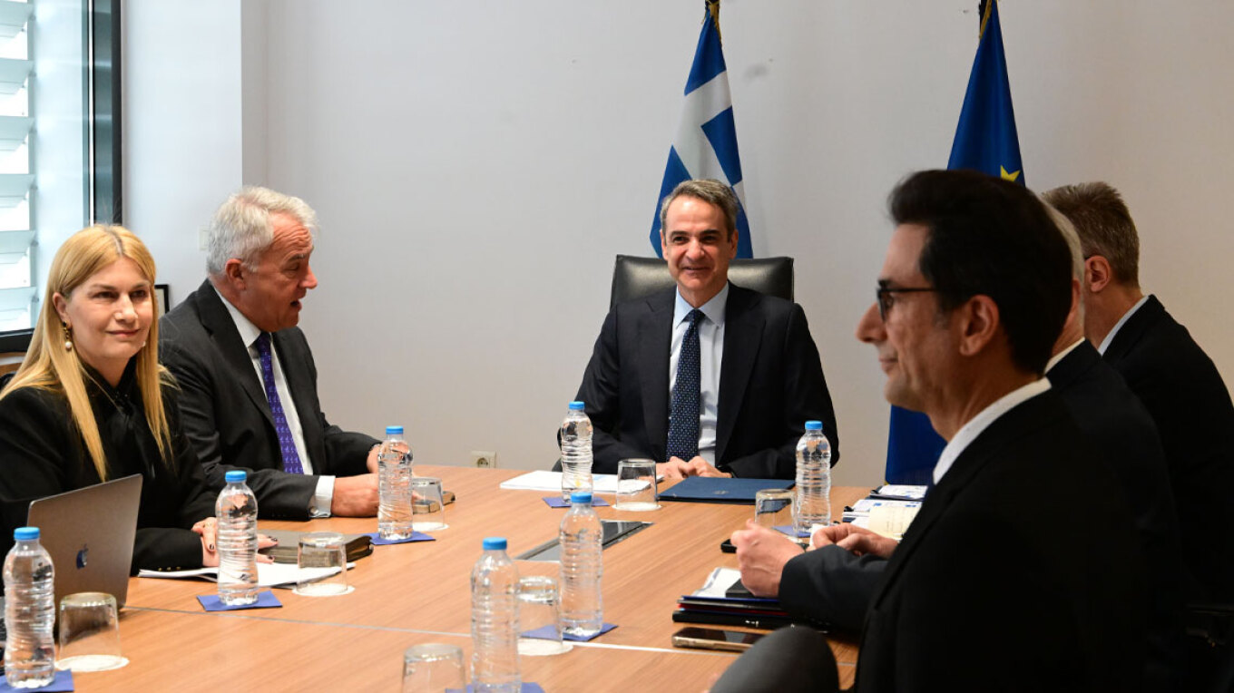 Στο υπουργείο Μετανάστευσης ο Κυριάκος Μητσοτάκης