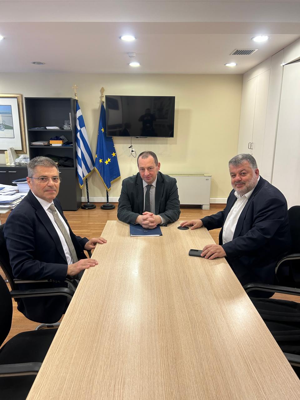 Συνάντηση Παναγή Καππάτου με τον Αθανάσιο Τσιούρα