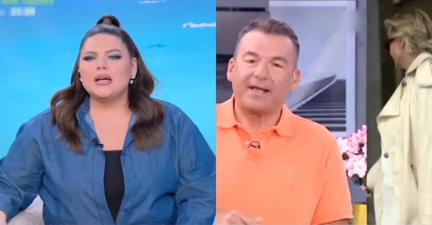 Δανάη Μπάρκα για Γιώργο Λιάγκα: «Εδώ ο άνθρωπος τα έβαλε με τη Σάρον Στόουν, δεν θα πει για εμάς;»