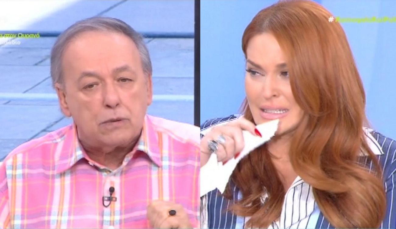 Εξερράγη ο Ανδρέας Μικρούτσικος στον αέρα – Ξέσπασε σε κλάματα η Σίσσυ Χρηστίδου και πήγε σε διαφημίσεις (βίντεο)