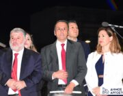 Η Ανάσταση στην κεντρική πλατεία Αργοστολίου.
