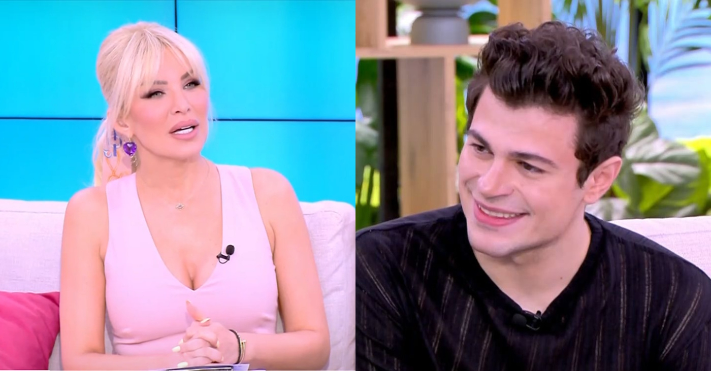 Κατερίνα Καινούργιου: «Πόσο χρονών είσαι;» – Theo Evan: «Κάνε με Follow στο Instagram για να δεις τα πόσα κλείνω»