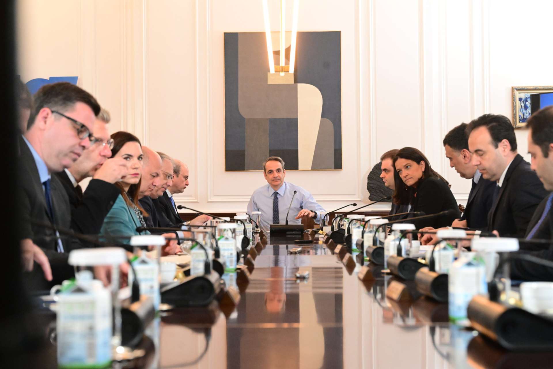 Μητσοτάκης: Η κυβέρνηση εγγυάται ότι η οικονομία είναι έτοιμη για τις προκλήσεις μετά τους δασμούς