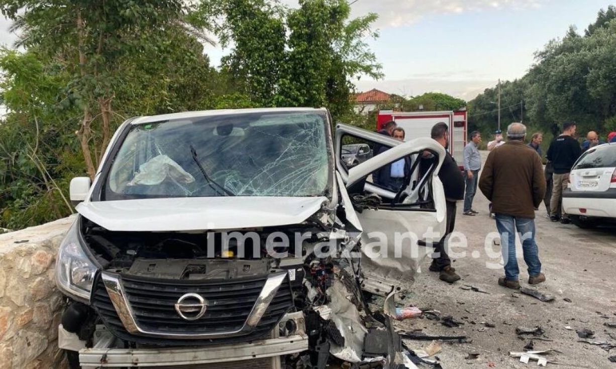 Θανατηφόρο τροχαίο στη Ζάκυνθο: Αυτοκίνητο συγκρούστηκε με βανάκι -Νεκρός 79χρονος