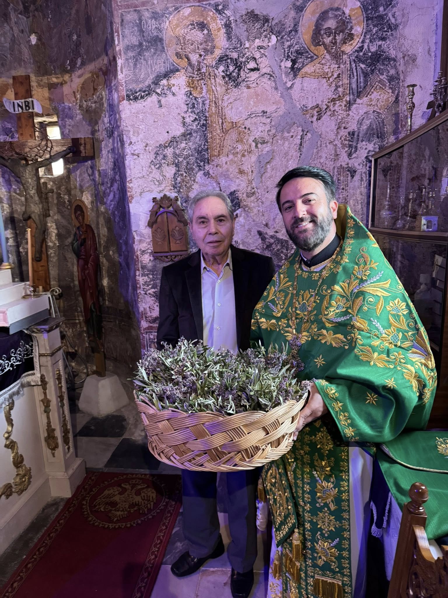 Τον Βαΐων σήμερα στην εκκλησία του Αγ. Ιωάννη στα Διλινάτα [εικόνες]