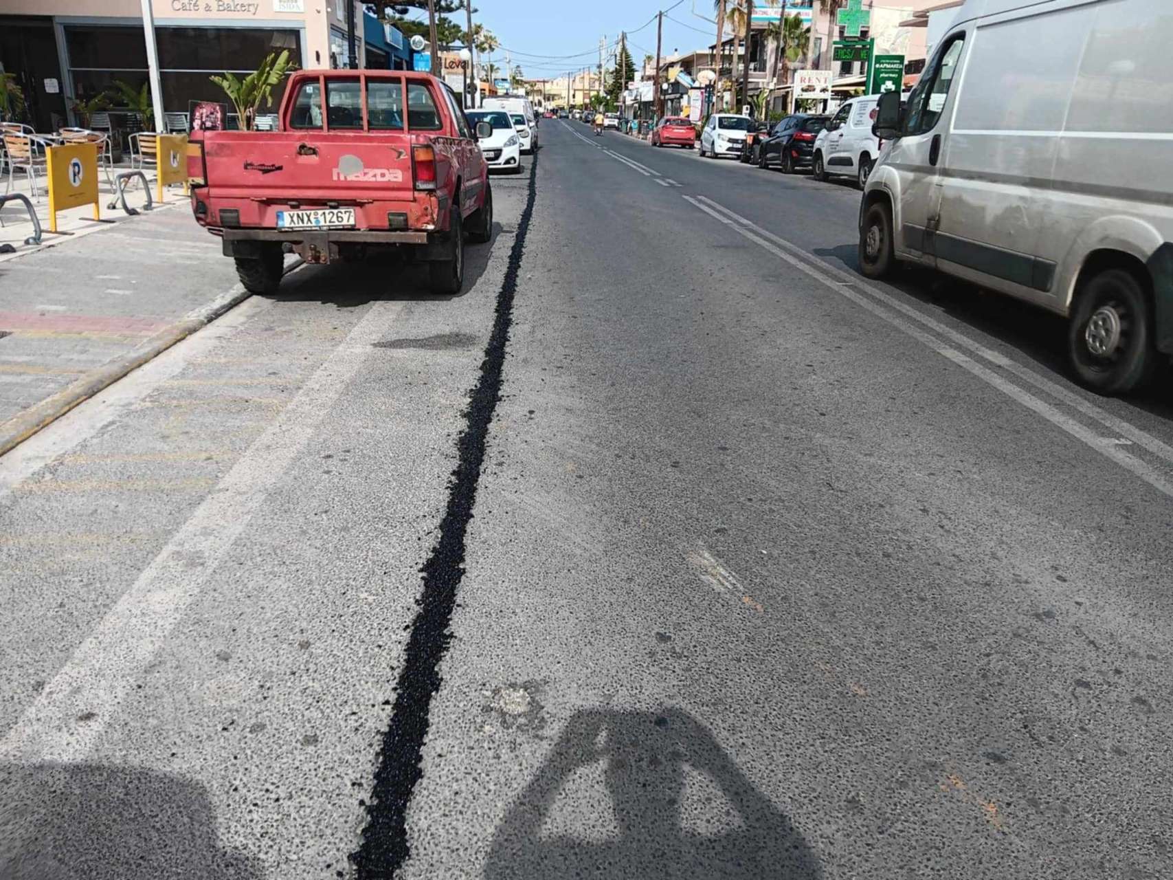 Ατύχημα με πατίνι στην Αγία Μαρίνα λόγω έργων του ΟΤΕ – Καταγγελίες για αδιαφορία εργολάβου