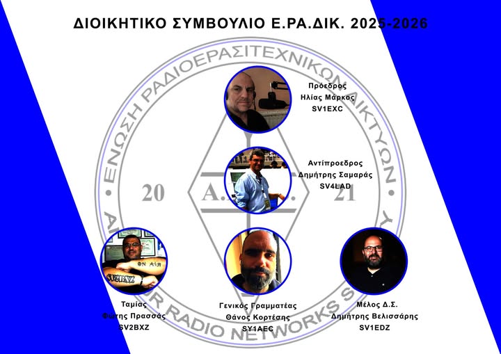ΕΚΛΟΓΕΣ ΚΑΙ ΑΠΟΤΕΛΕΣΜΑΤΑ ΓΙΑ ΤΟ ΝΕΟ Δ.Σ ΤΗΣ Ε.ΡΑ.ΔΙΚ.