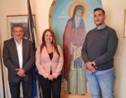 Εθιμοτυπική επίσκεψη της Επάρχου Ιθάκης στην Αδελφότητα Κεφαλλήνων και Ιθακησίων Πειραιά