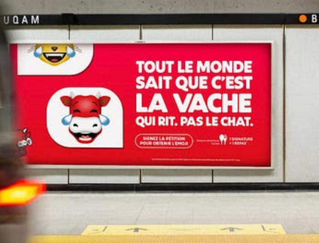 Η αγελάδα που γελάει διεκδικεί το Emoji της: Καμπάνια από την Ένωση Φίλων της Αγελάδας